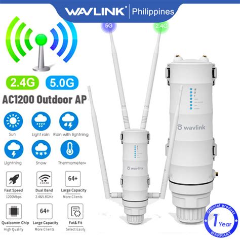 Piso Wifi with outdoor antena 100 meters range 360 degrees.